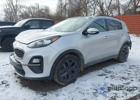 2020 Kia Sportage S from USA, damaged, VIN KNDP63AC1L7711421
